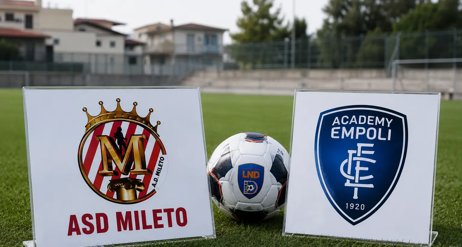 Dilettanti, crescita incessante per Asd Mileto: dopo la storica Prima Categoria, ecco la partnership con l'Academy Empoli\n