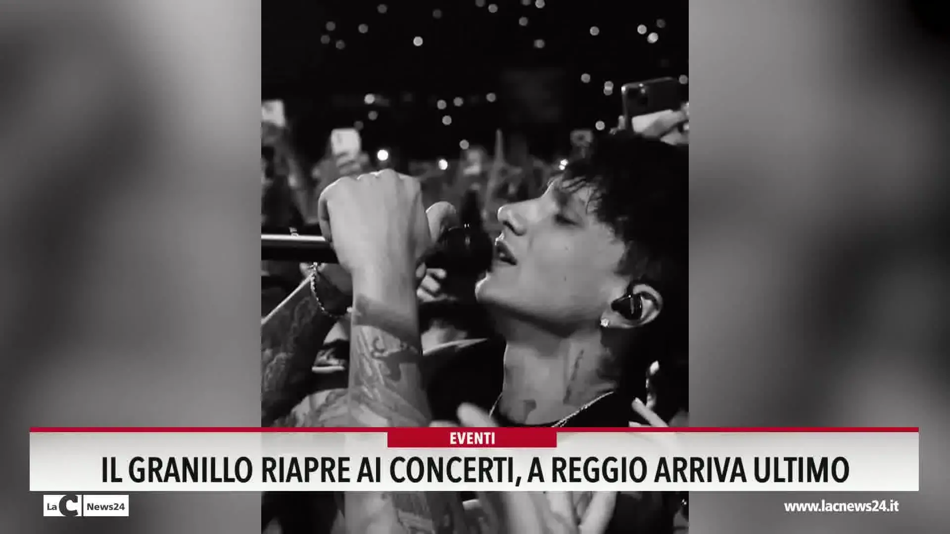 Il Granillo riapre ai concerti, a Reggio arriva Ultimo