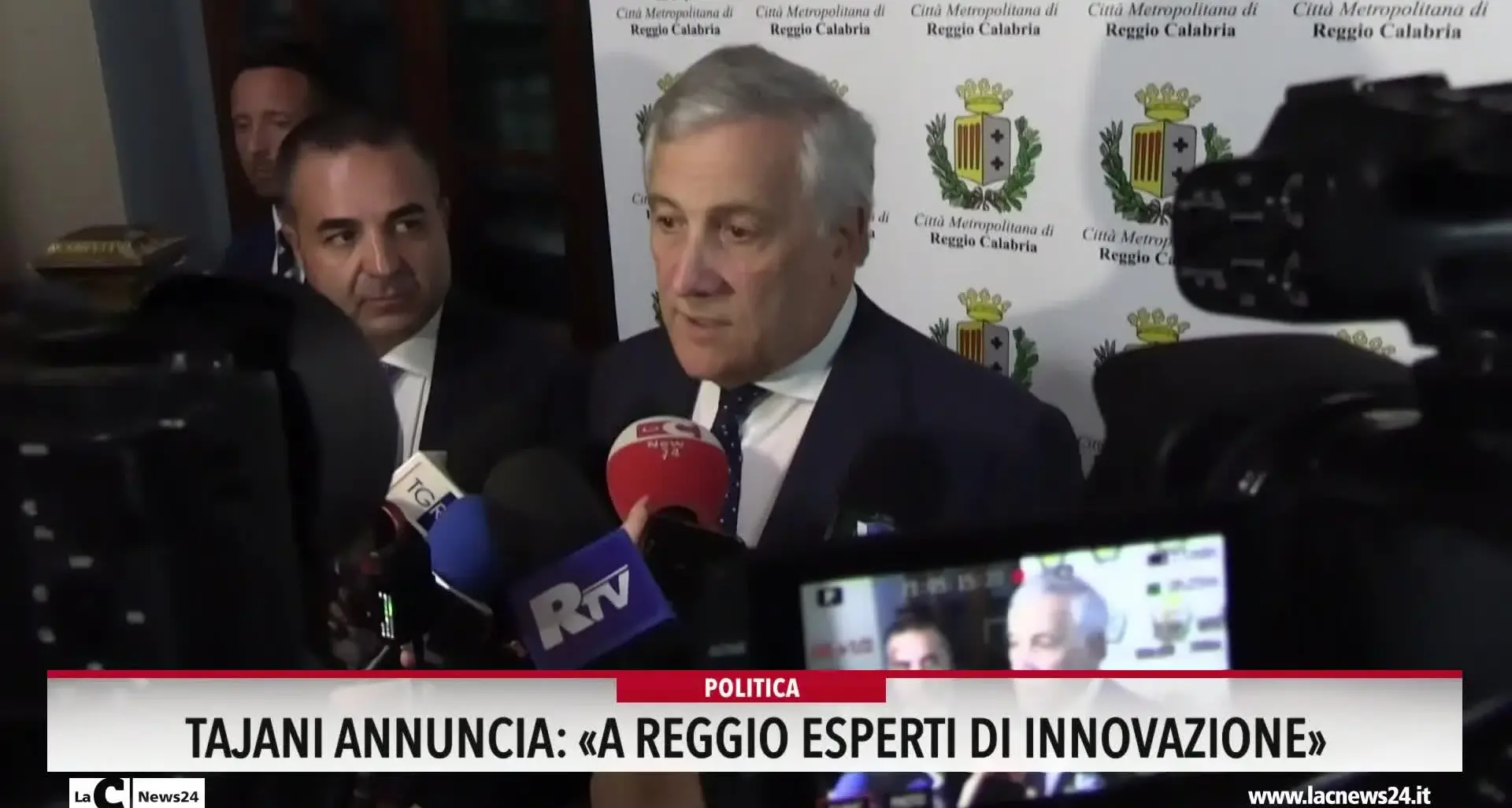 Tajani annuncia: «A Reggio esperti di innovazione»