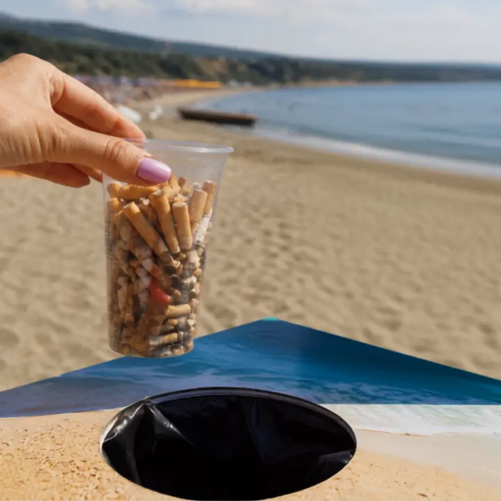 Vibo Valentia, torna la campagna contro i mozziconi di sigarette in spiaggia: una bibita in cambio di un gesto per l'ambiente\n