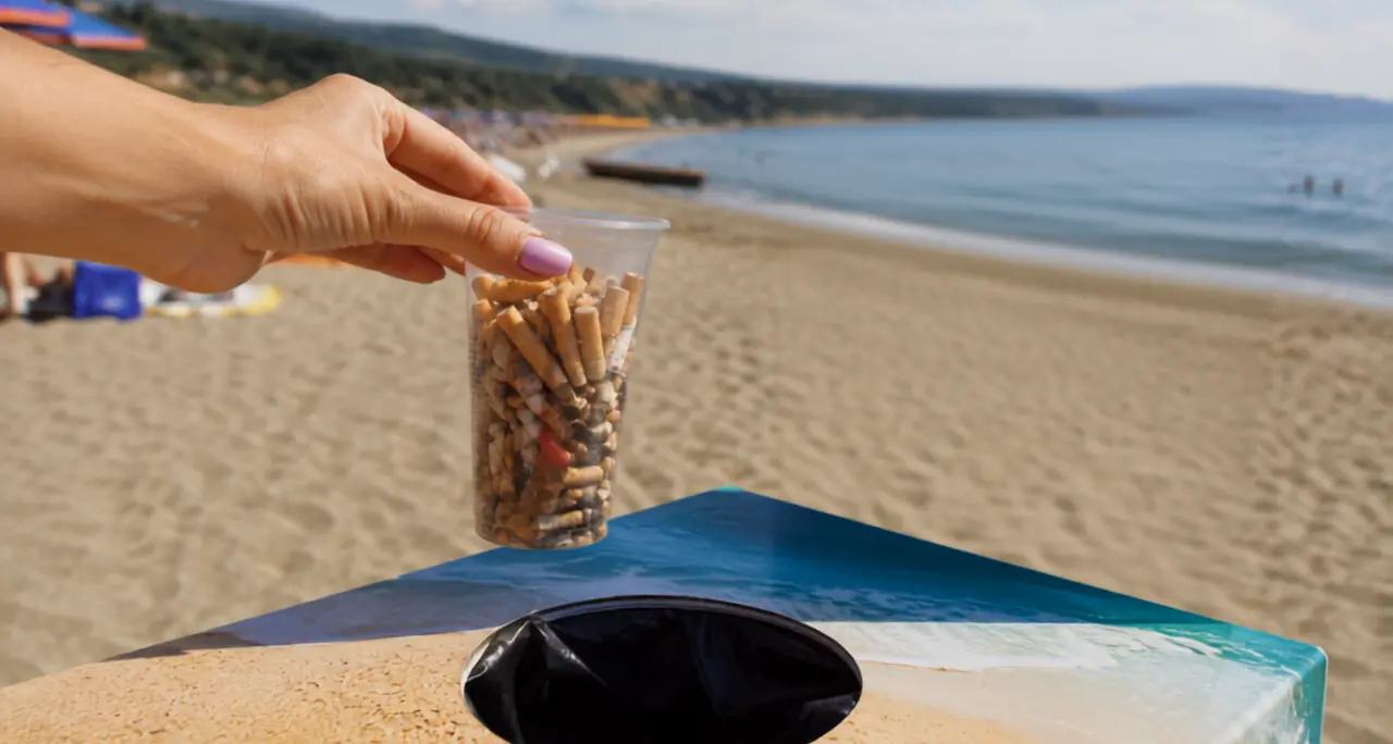 Vibo Valentia, torna la campagna contro i mozziconi di sigarette in spiaggia: una bibita in cambio di un gesto per l'ambiente\n