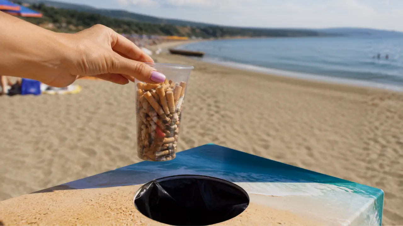 Vibo Valentia, torna la campagna contro i mozziconi di sigarette in spiaggia: una bibita in cambio di un gesto per l'ambiente\n
