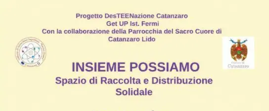 \"Insieme Possiamo\": nasce a Catanzaro uno spazio di raccolta e distribuzione solidale\n