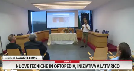 Nuove tecniche in ortopedia iniziativa a Lattarico