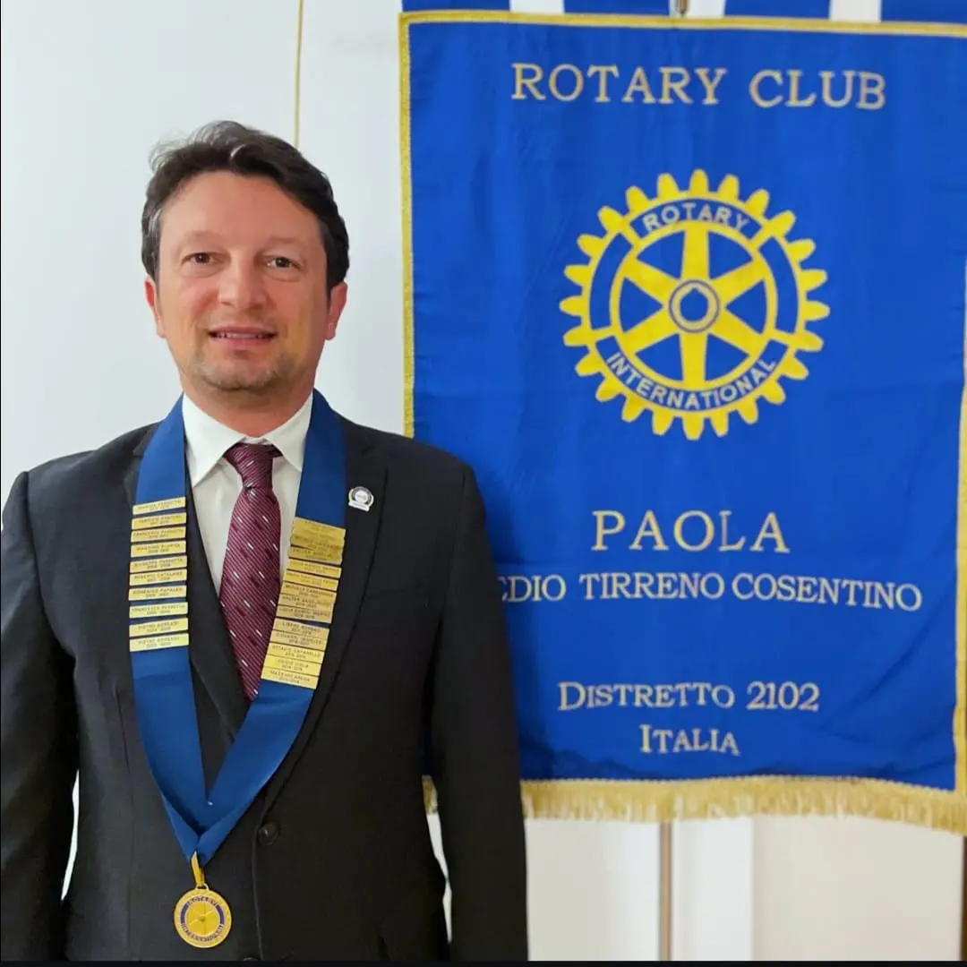 Rotary Club Paola Medio Tirreno Cosentino, Attilio Miceli è il nuovo presidente\n