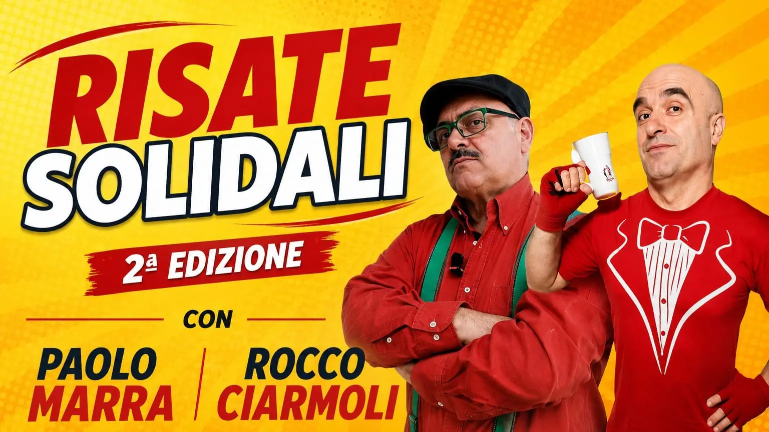 <p>La serata sarà animata dai comici Paolo Marra e Rocco Ciarmoli</p>\\n