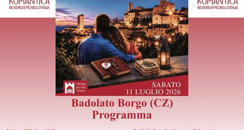 Torna anche a Badolato Borgo la “Notte Romantica dei Borghi più Belli d’Italia”, ì\u00A0appuntamento sabato 11 luglio\u00A0\n