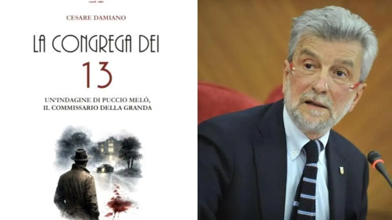 Dal sindacato alla narrativa, Cesare Damiano presenta “La Congrega del 13” e il commissario Meló\n