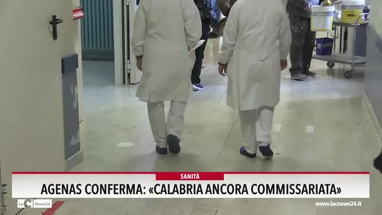 Agenas conferma: «Calabria ancora commissariata»