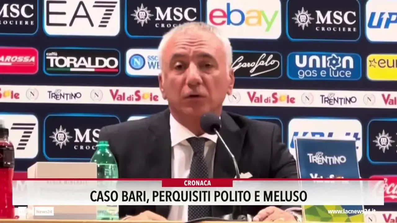 Caso Bari: perquisiti Polito e Meluso
