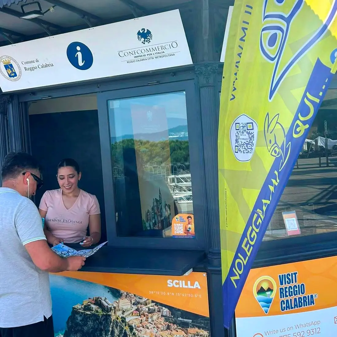 Visit Reggio Calabria, il primo semestre dell’infopoint. Labate: «Una nuova idea di accoglienza per Reggio»\n