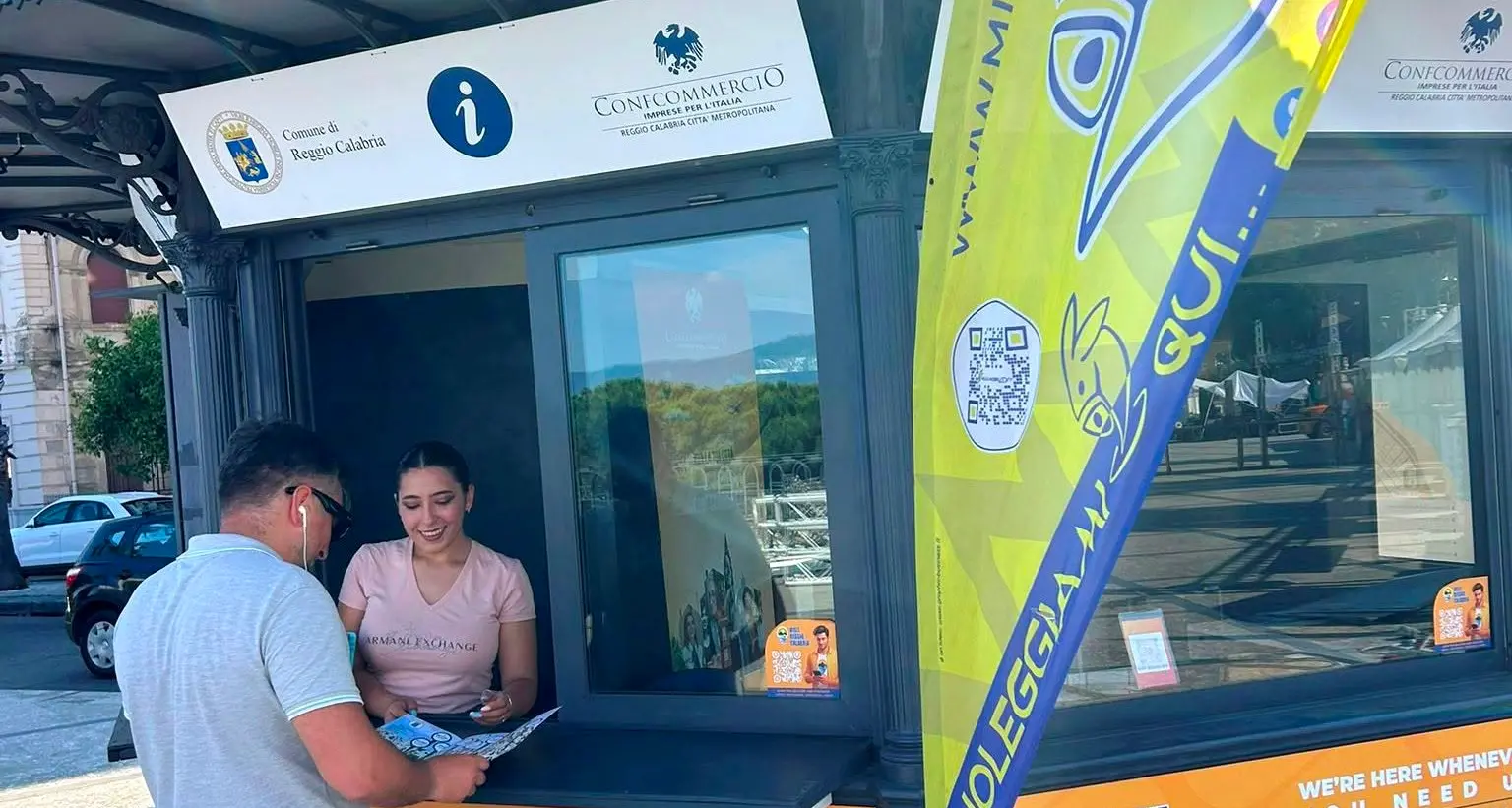 Visit Reggio Calabria, il primo semestre dell’infopoint. Labate: «Una nuova idea di accoglienza per Reggio»\n