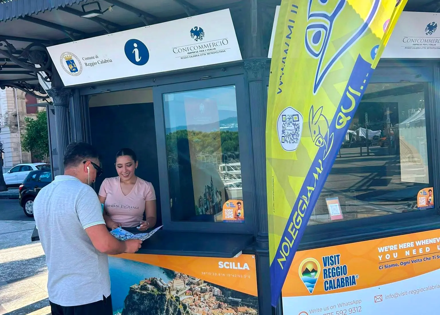 Visit Reggio Calabria, il primo semestre dell’infopoint. Labate: «Una nuova idea di accoglienza per Reggio»\n