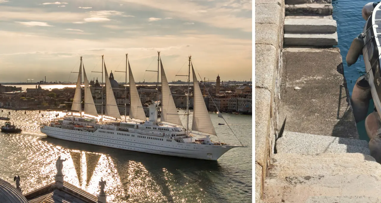 Rischia di saltare l’arrivo a Vibo del veliero\u00A0da crociera più grande del mondo: «Banchina fatiscente, così perdiamo i turisti»\n