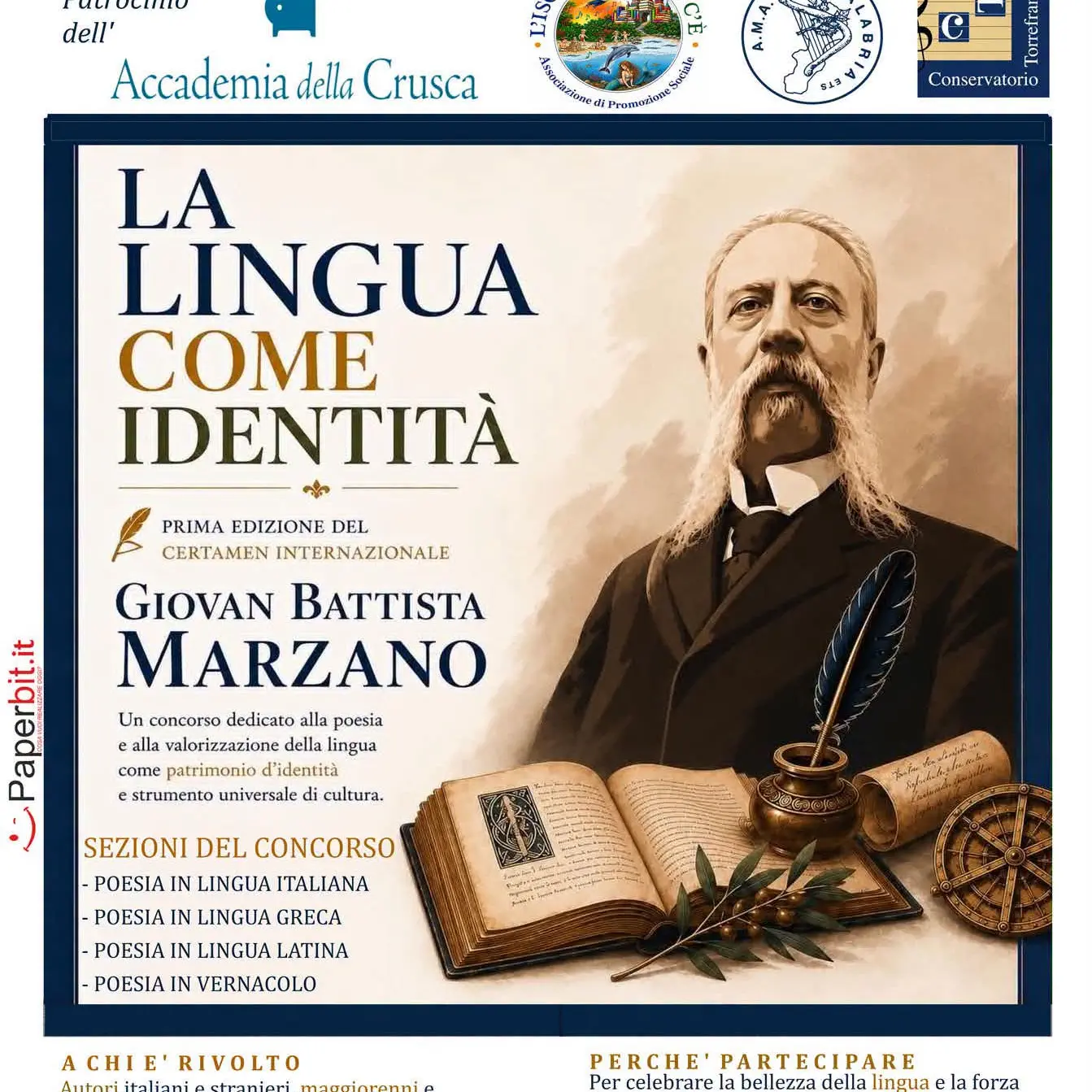 A Vibo la presentazione della prima edizione del Certamen Internazionale “Giovan Battista Marzano”\n