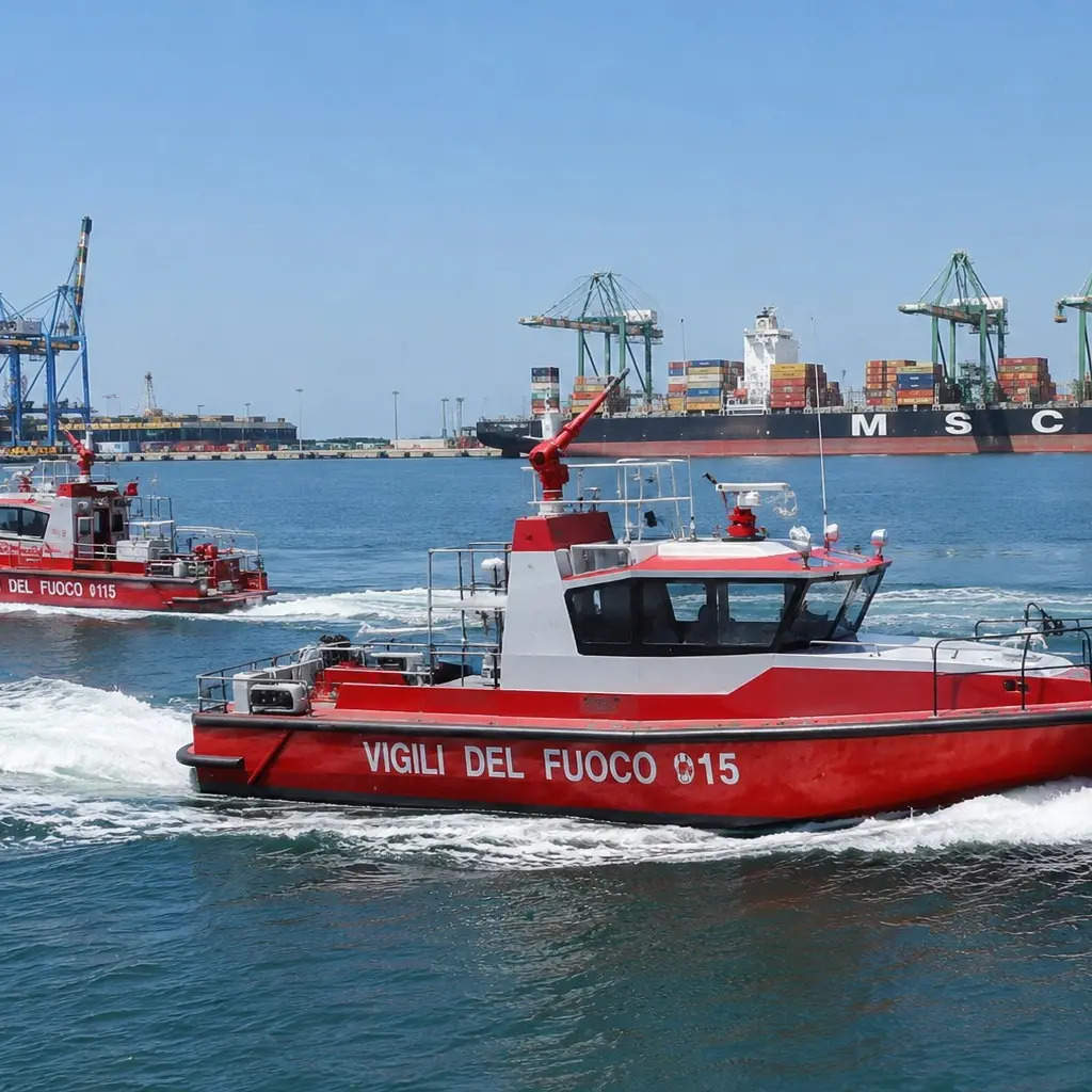 Porto di Gioia Tauro, allarme dei Vigili del fuoco: «Dal 13 luglio rischio paralisi del servizio antincendio»\n