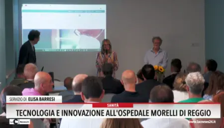 Tecnologia e innovazione all'ospedale Morelli di Reggio
