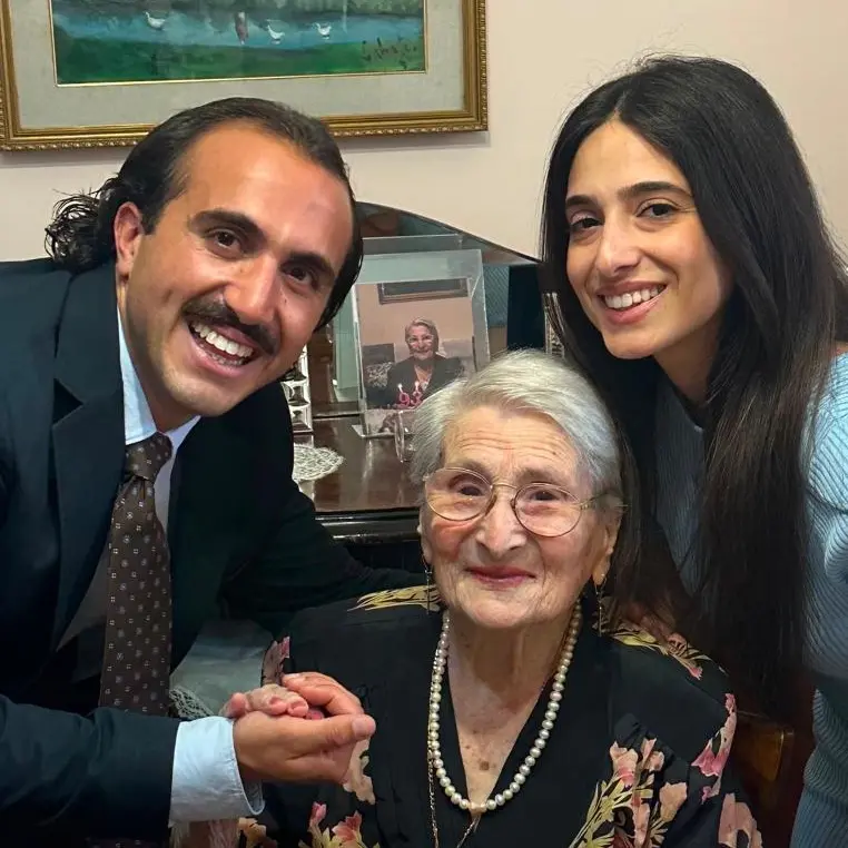 Reggio celebra i 100 anni di nonna Melina\n