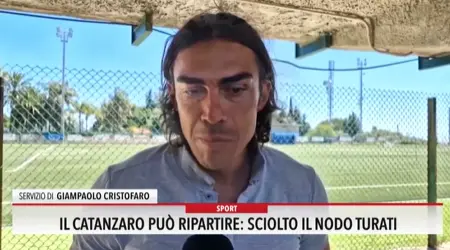 Il Catanzaro può ripartire  sciolto il nodo Turati