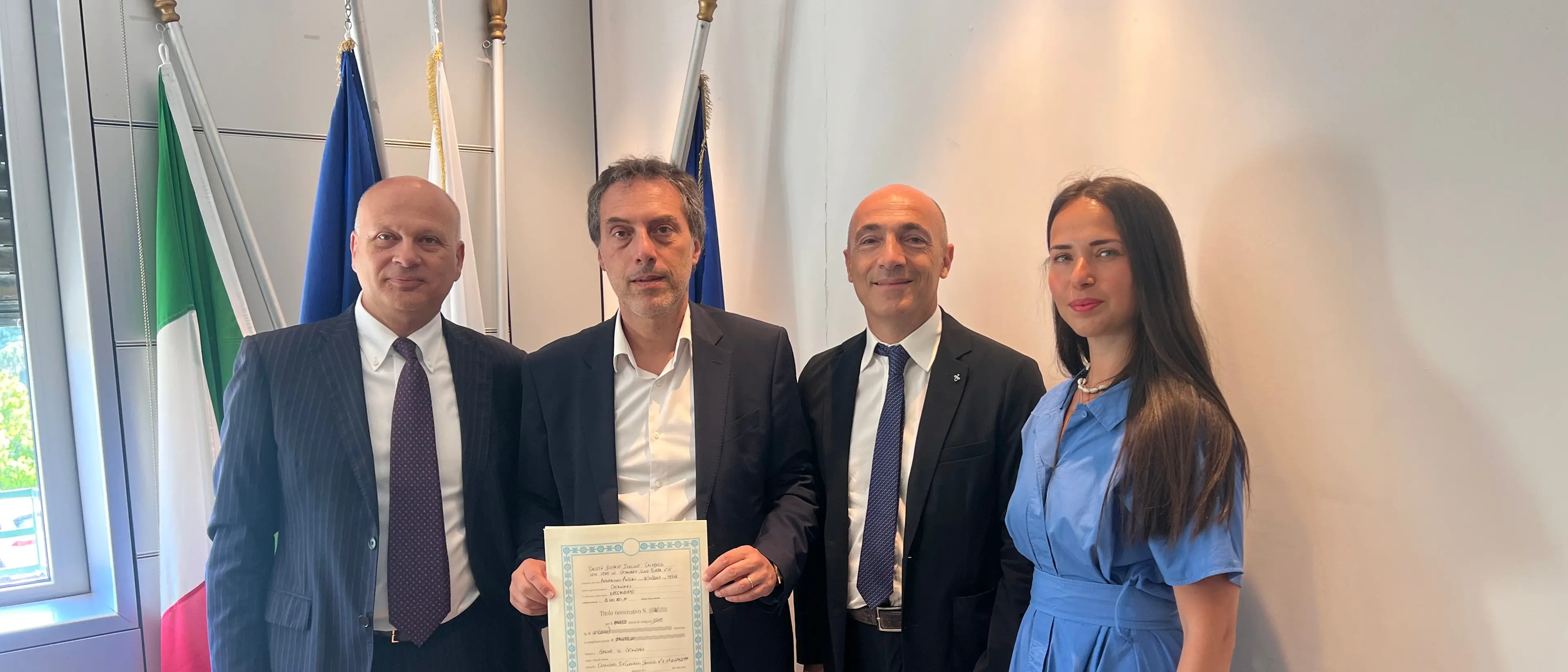 Sorical, altri otto Comuni entrano nella compagine societaria: cresce la governance pubblica del servizio idrico\n