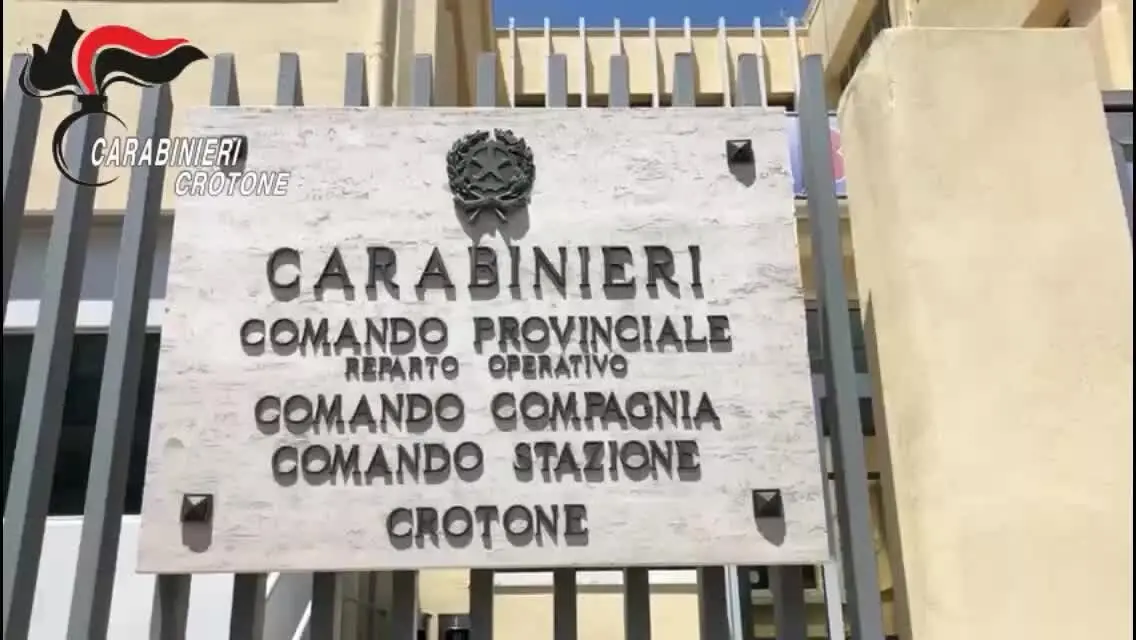 Sequestro beni nel Crotonese