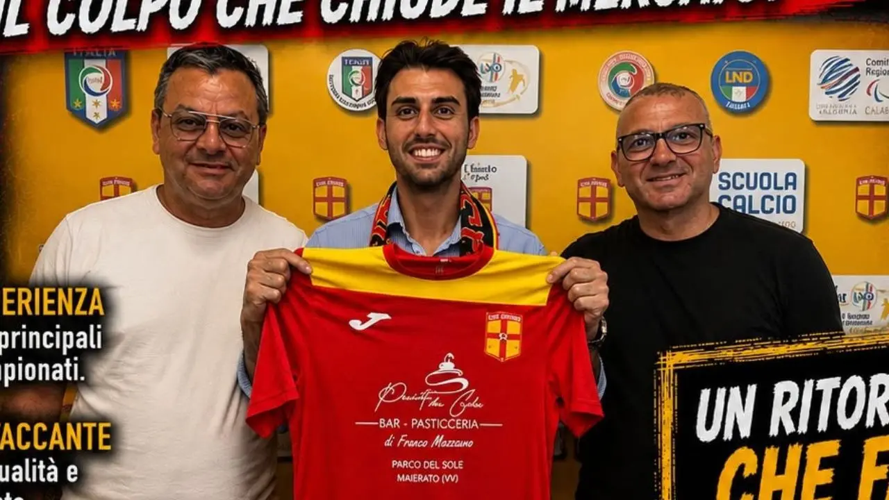 Dilettanti, il Sant'Onofrio anticipa tutti e chiude il mercato con il botto: arriva il bomber Giuseppe Cannitello\n