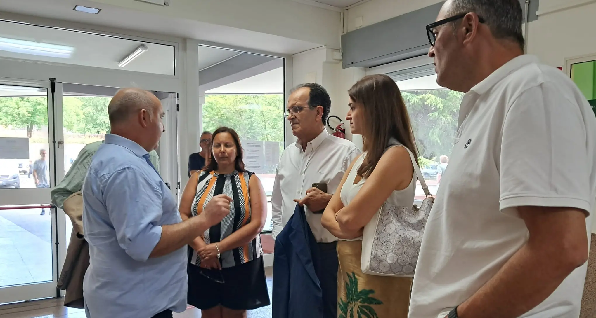 Il consigliere regionale Bruno visita l’ospedale di Serra:\u00A0«Funziona ma manca\u00A0personale, Occhiuto presti attenzione a realtà come questa»\n