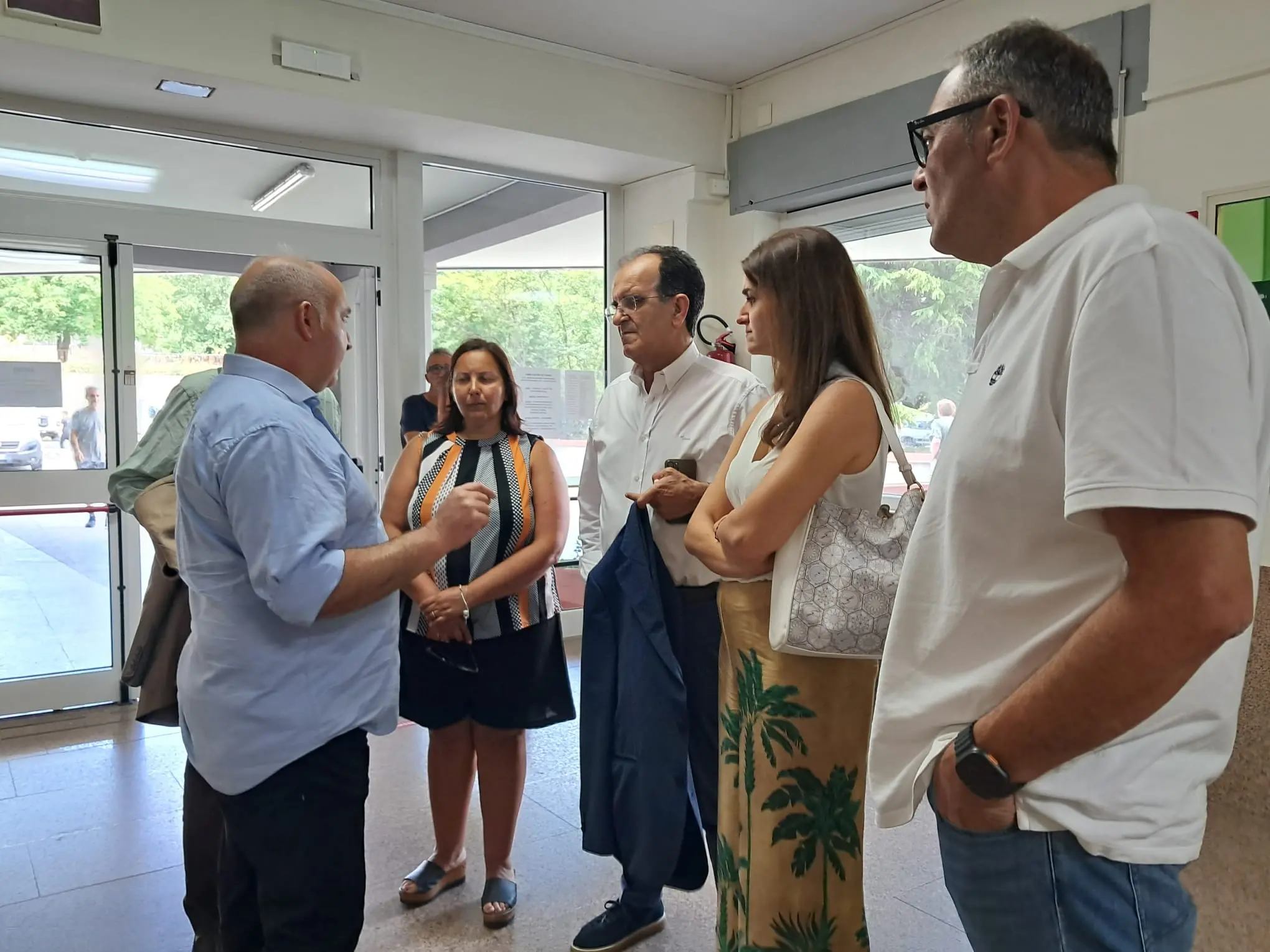Il consigliere regionale Bruno visita l’ospedale di Serra:\u00A0«Funziona ma manca\u00A0personale, Occhiuto presti attenzione a realtà come questa»\n