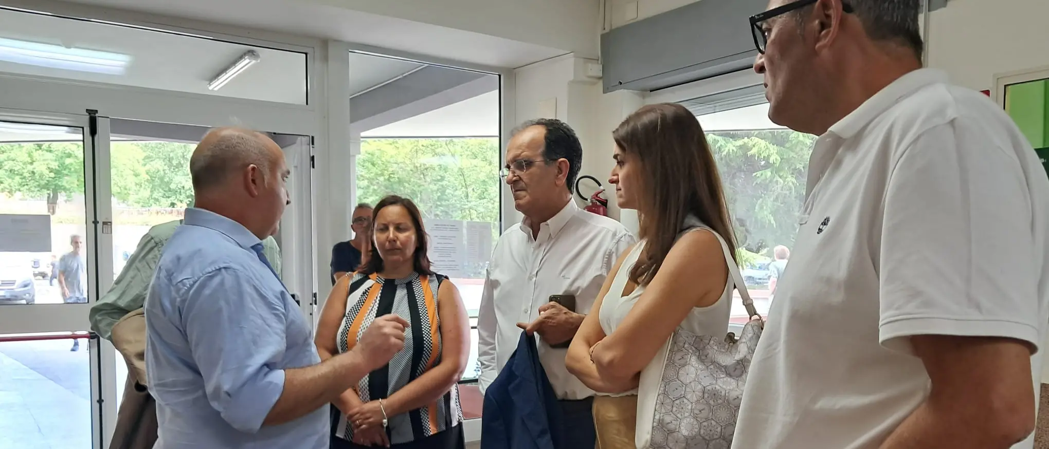 Il consigliere regionale Bruno visita l’ospedale di Serra:\u00A0«Funziona ma manca\u00A0personale, Occhiuto presti attenzione a realtà come questa»\n