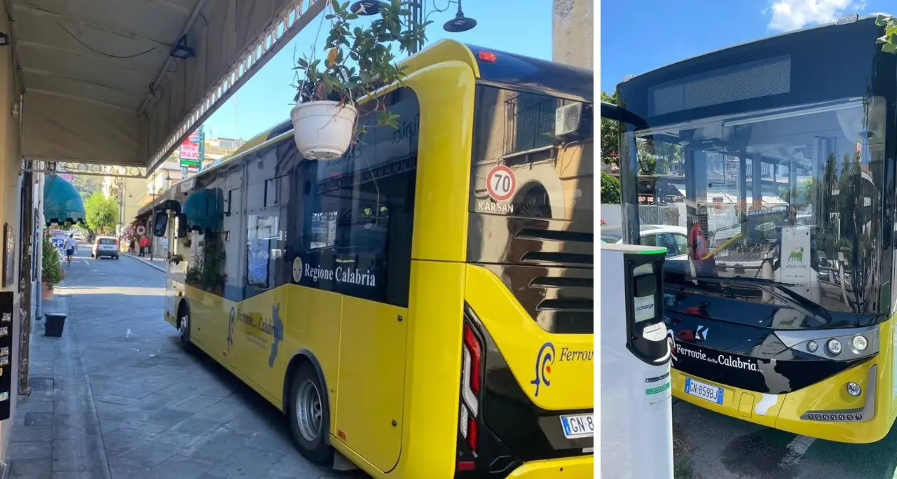 Tropea, parte il servizio di navetta urbana con un bus 100% elettrico. Ecco le fermate previste\n