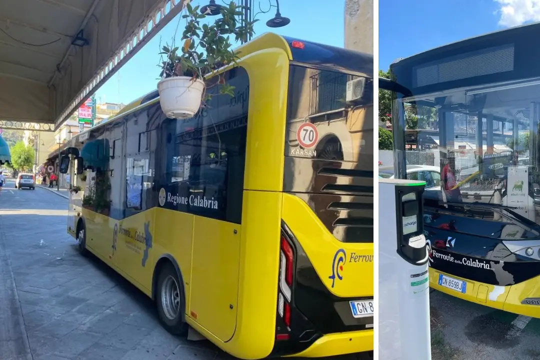 Tropea, parte il servizio di navetta urbana con un bus 100% elettrico. Ecco le fermate previste\n