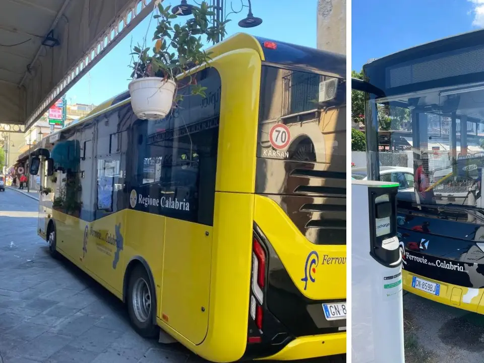 Tropea, parte il servizio di navetta urbana con un bus 100% elettrico. Ecco le fermate previste