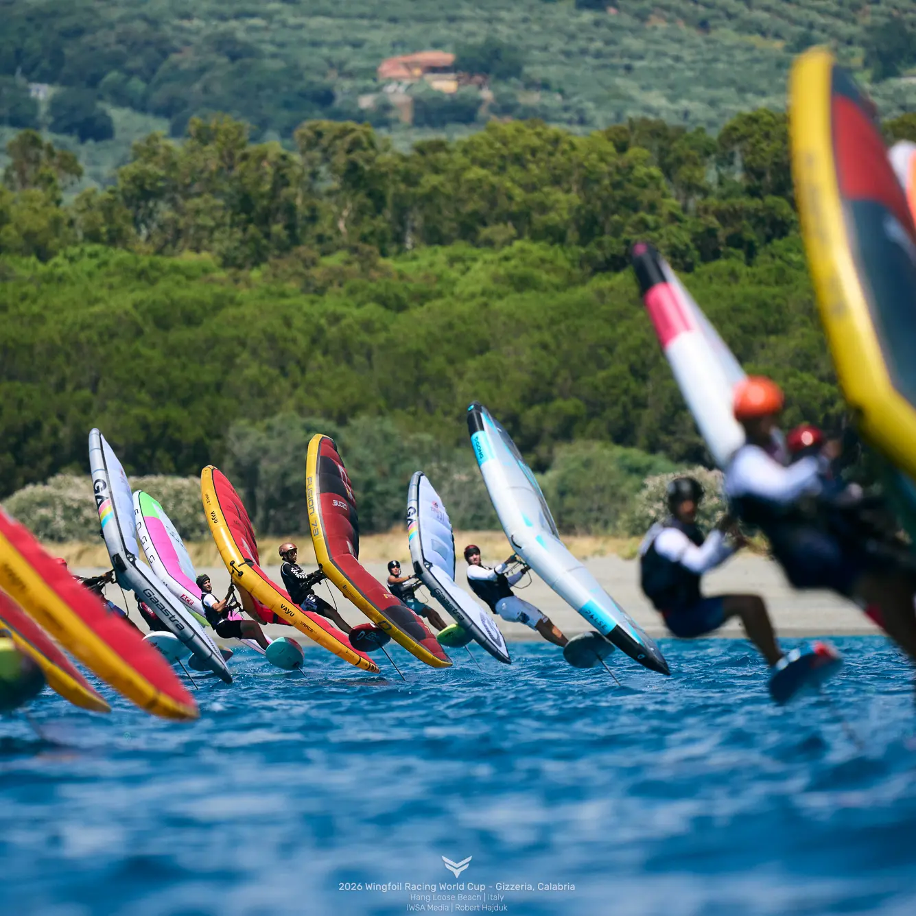 WingFoil Racing World Cup a Gizzeria: Herbert e Picot al\u00A0comando dopo due giornate di regate\u00A0\n