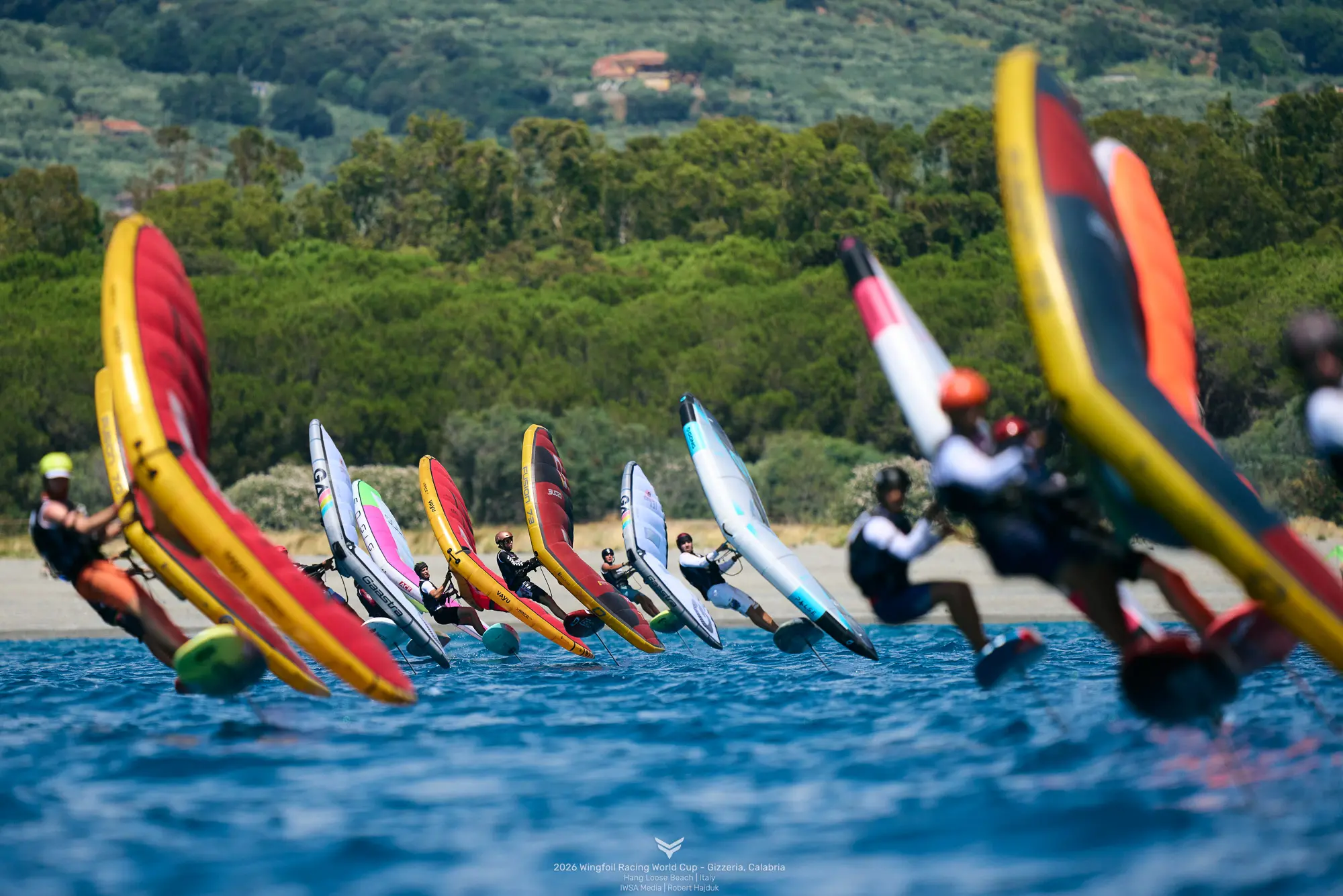WingFoil Racing World Cup a Gizzeria: Herbert e Picot al\u00A0comando dopo due giornate di regate\u00A0\n