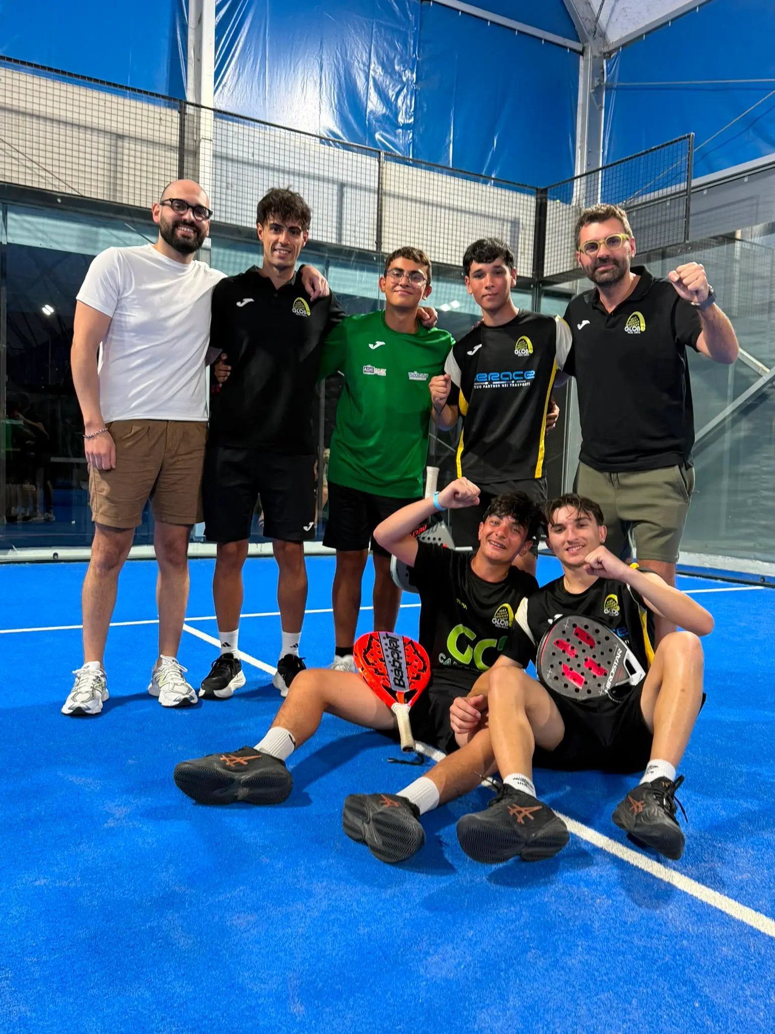 Globo Padel è campione regionale: trionfo nella categoria maschile under 14-16-18 Fitp\n