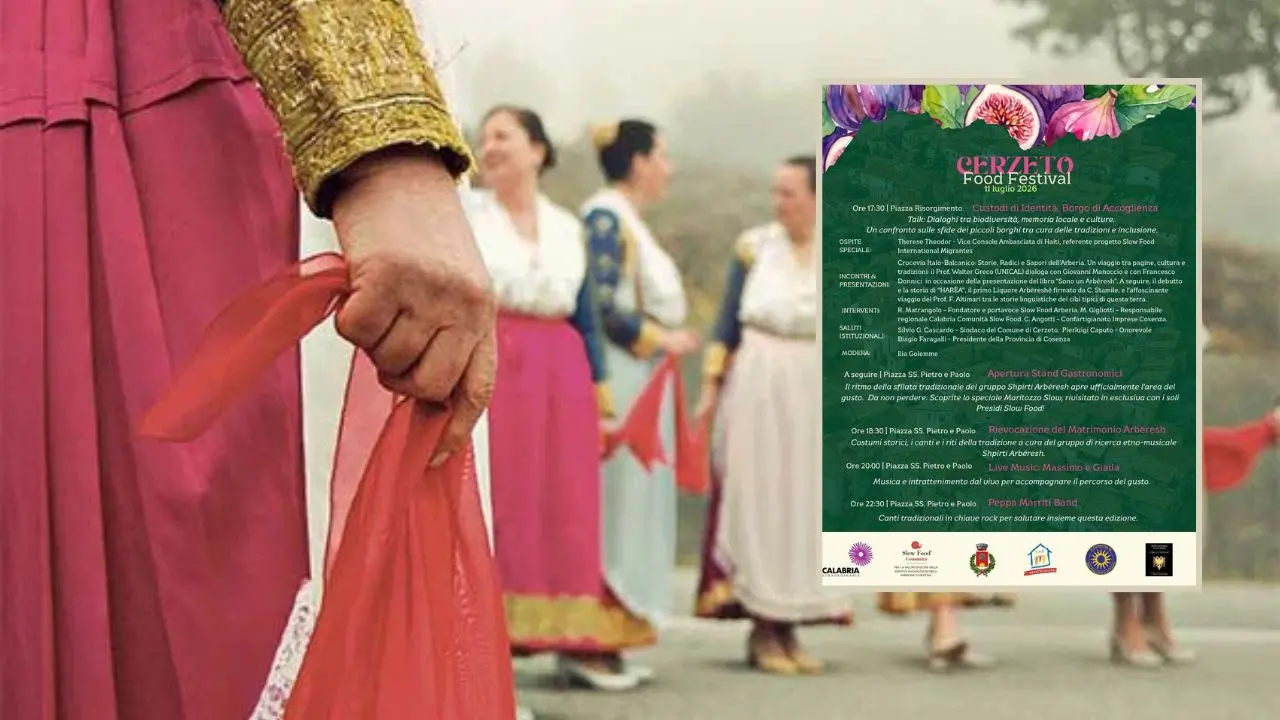 Cerzeto Food Festival 2026, ecco il programma completo\n