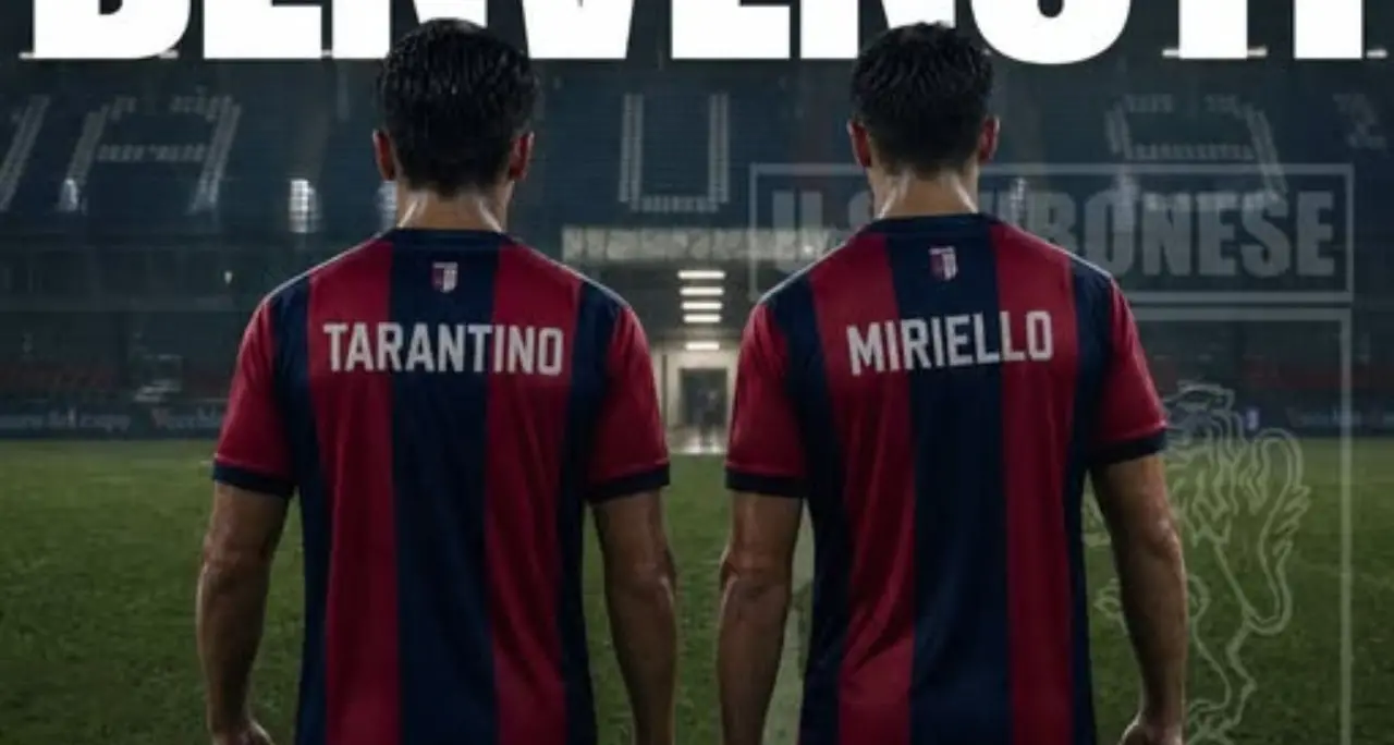 Serie D, la nuova Vibonese punta (anche) sui giovani talenti: ufficiali gli arrivi di Miriello e Tarantino\n