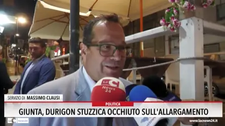 Giunta, Durigon stuzzica Occhiuto sull'allargamento