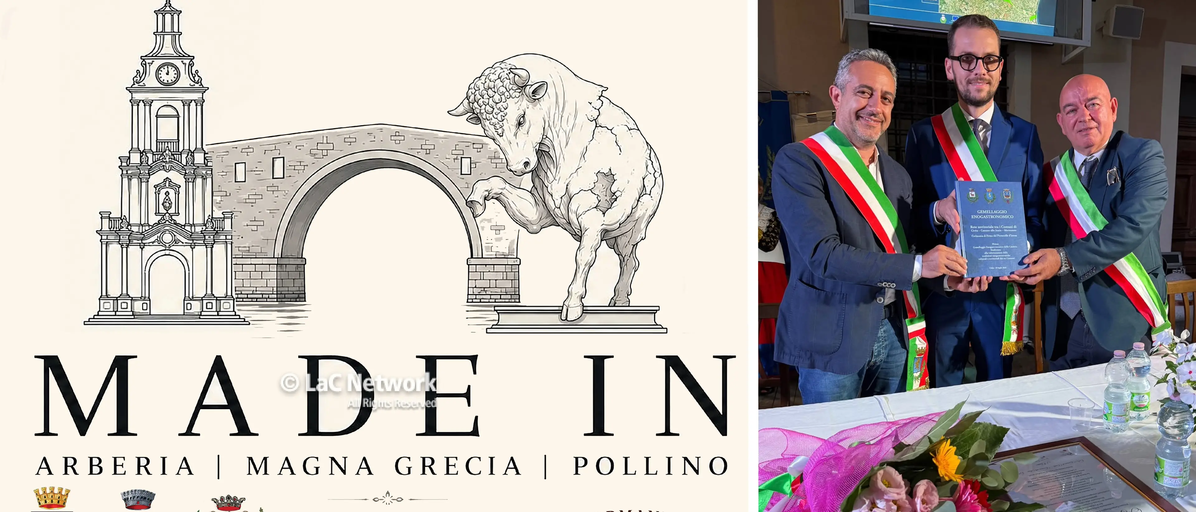 L'eccellenza che unisce: a Civita il debutto del gemellaggio storico tra Pollino e Ionio