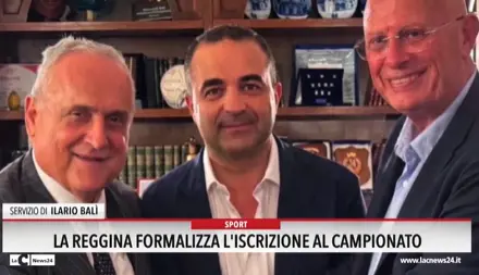 La Reggina formalizza l'iscrizione al campionato
