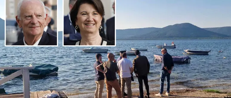 Sommozzatori anche da Reggio Calabria nelle ricerche del marito della ministra Roccella disperso nel lago di Vico\n\n\n