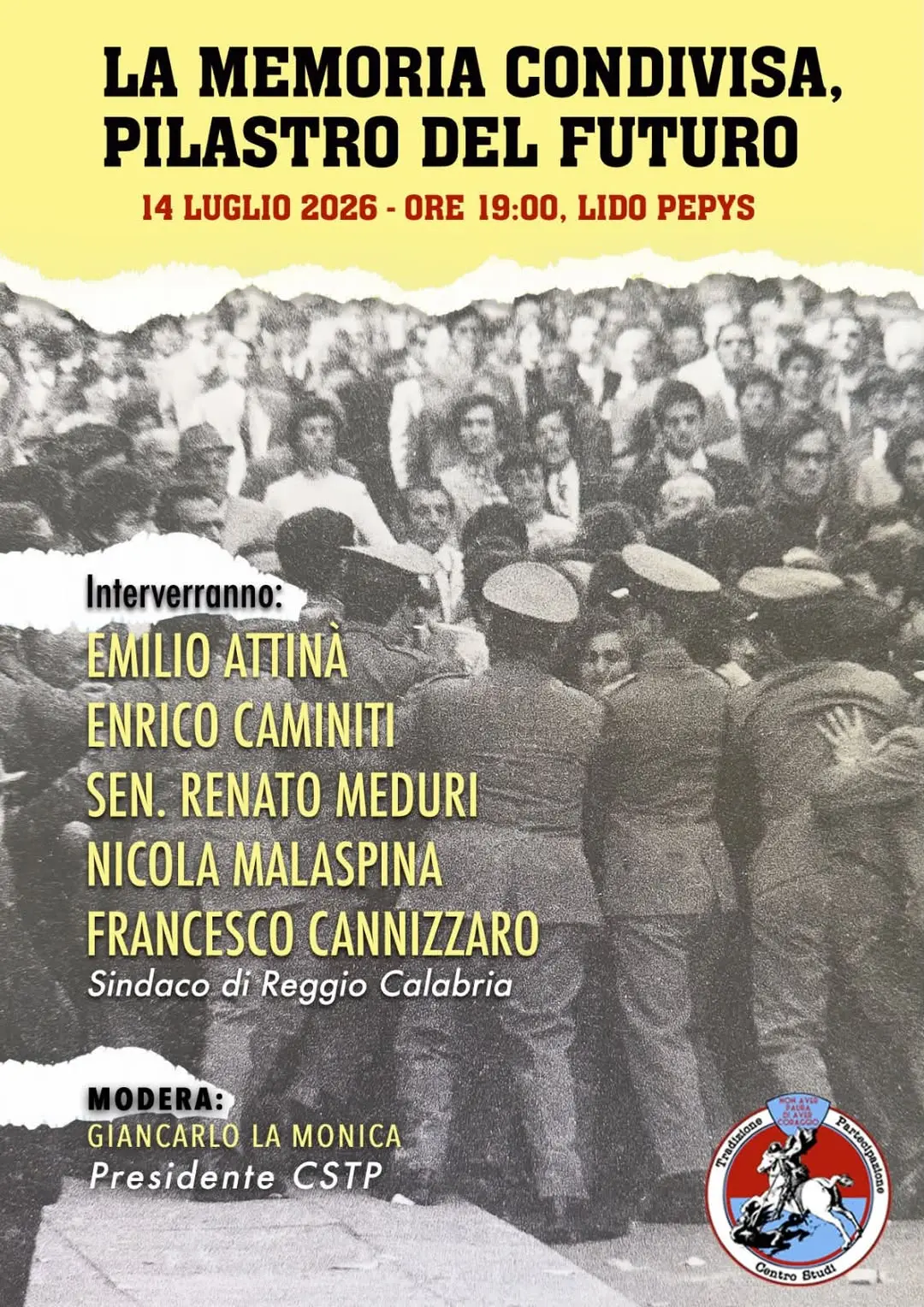 “La memoria condivisa, pilastro del futuro”: a Reggio\u00A0un confronto sul valore dell’identità e della comunità\n