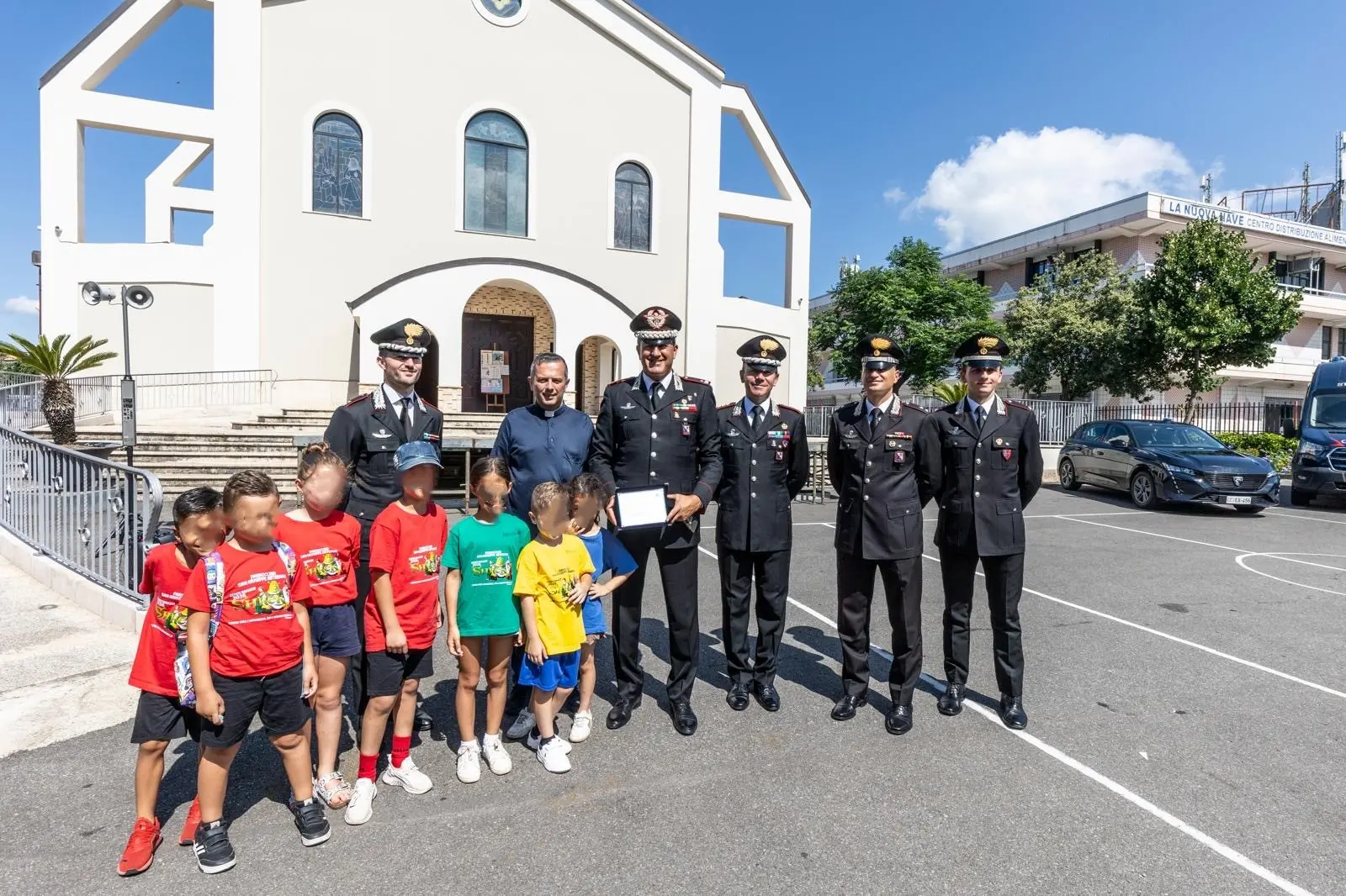 Lamezia Terme, l’Arma dei Carabinieri e il centro estivo Estate ragazzi insieme per una giornata all’insegna della legalità\n