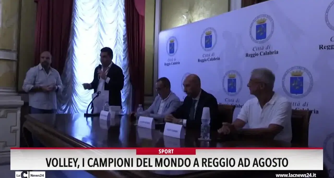 Volley, i campioni del mondo a Reggio ad agosto