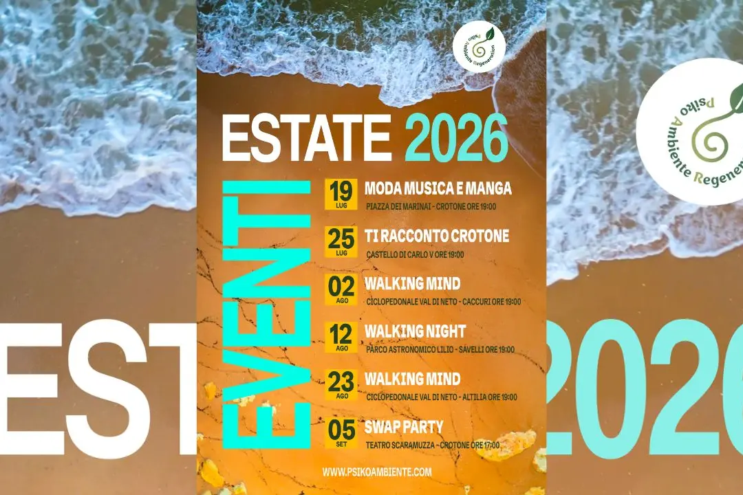 Passeggiate nella Val di Neto, incontri culturali e arte: a Crotone sei eventi targati Psiko Ambiente Regeneration\n