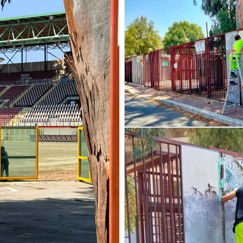 Stadio “Granillo”, dopo l’annuncio l’inizio dei lavori: Castore lavora per il ripristino del decoro e della sicurezza\n