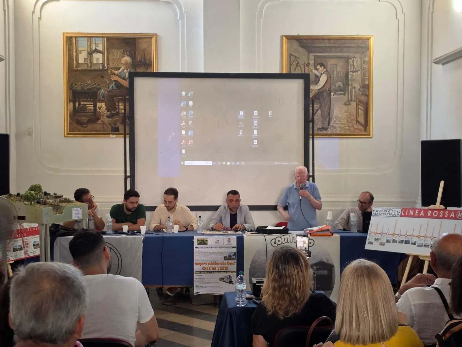Trasporto pubblico nella Piana: il Coordinamento per il ripristino delle Ferrovie Taurensi presenta il progetto della metropolitana di superficie a Cinquefrondi\n