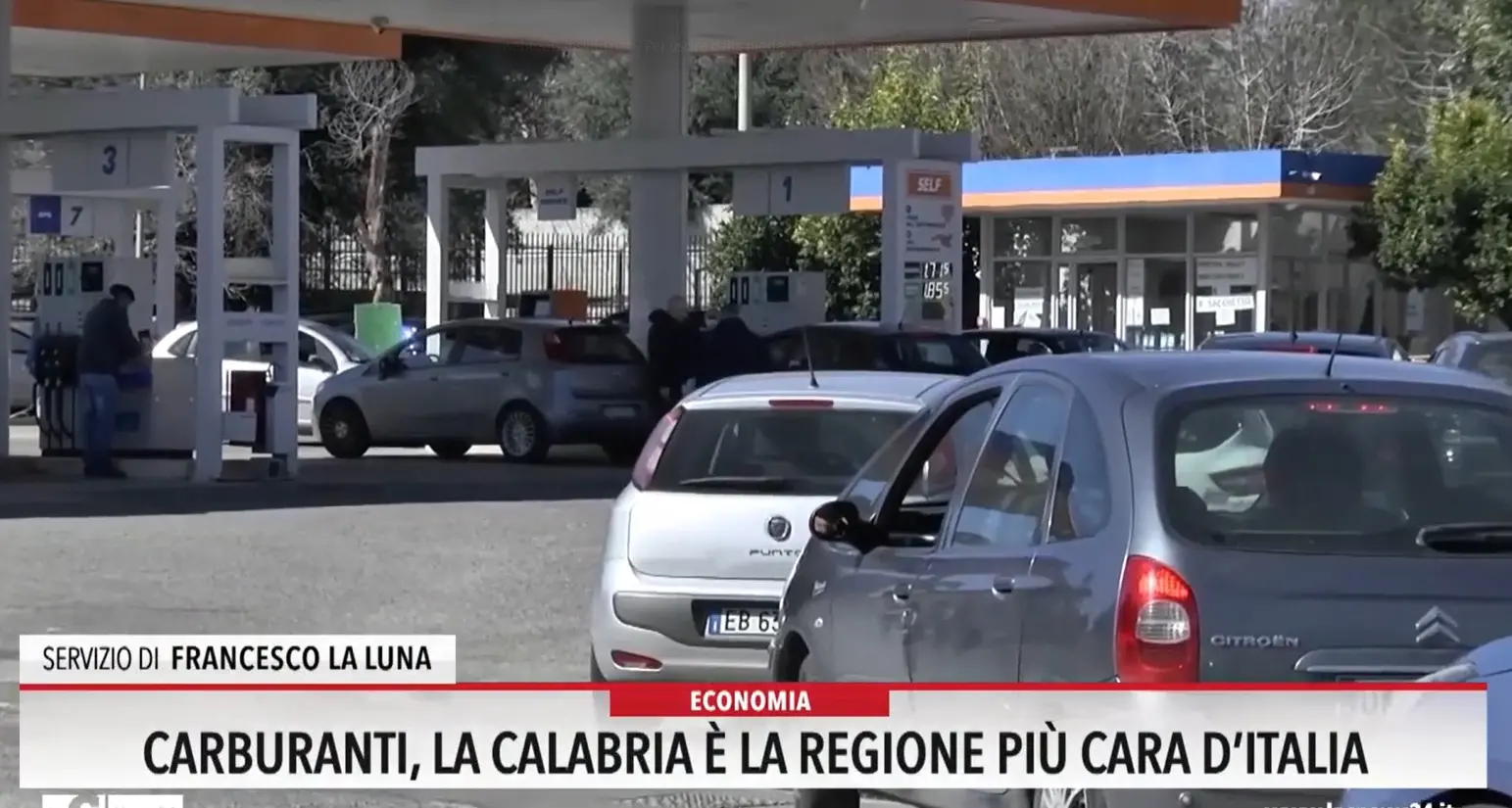 Carburanti, la Calabria è la regione più cara d Italia