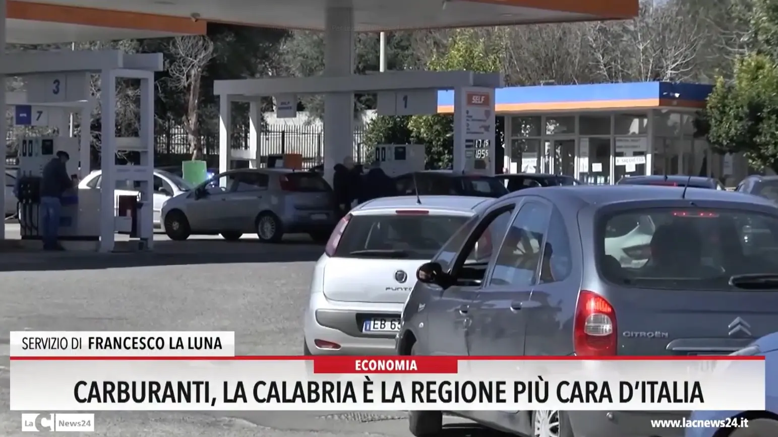 Carburanti, la Calabria è la regione più cara d Italia