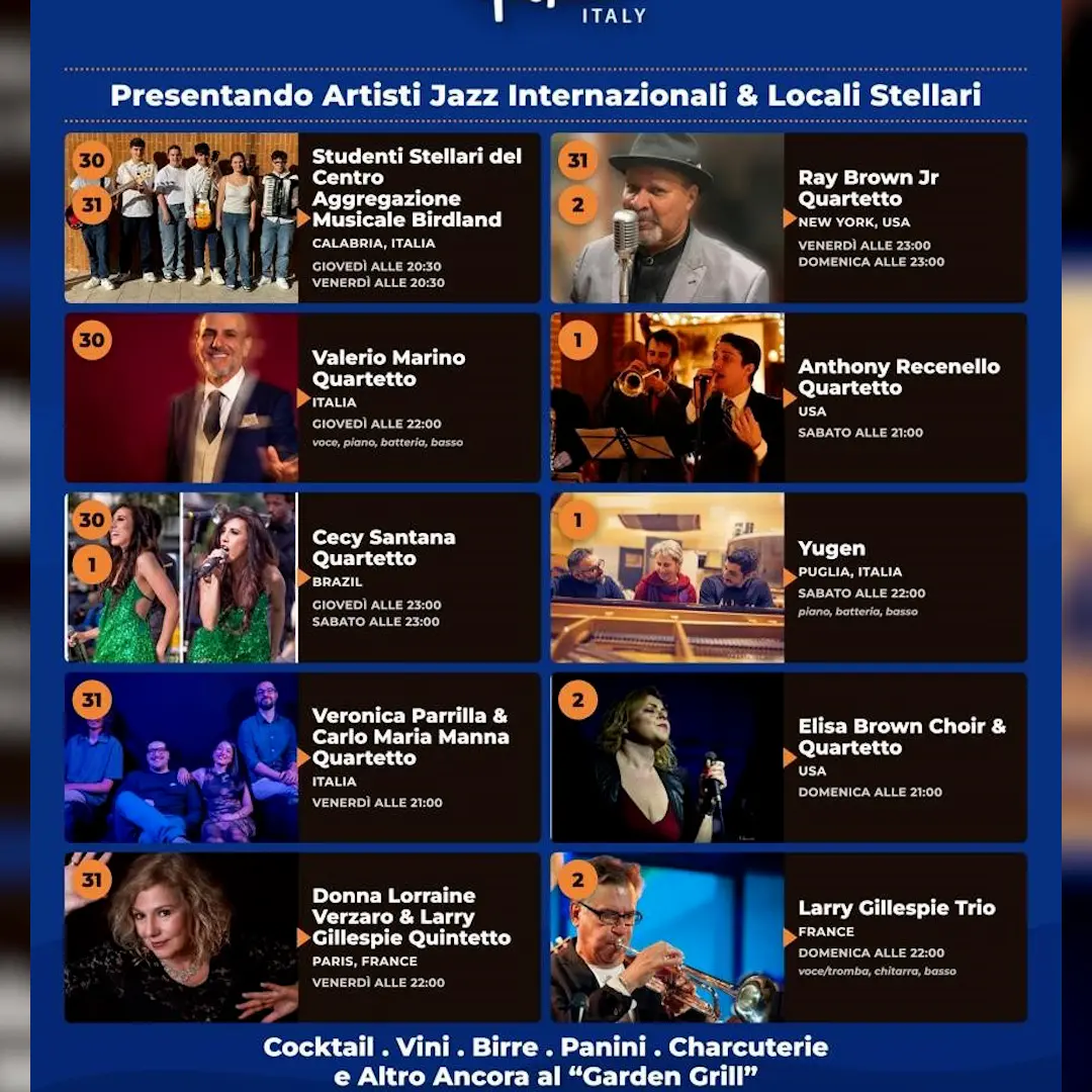 Santa Domenica Talao, quattro serate di grande musica con l'International Tyrrhenian Jazz Festival\n